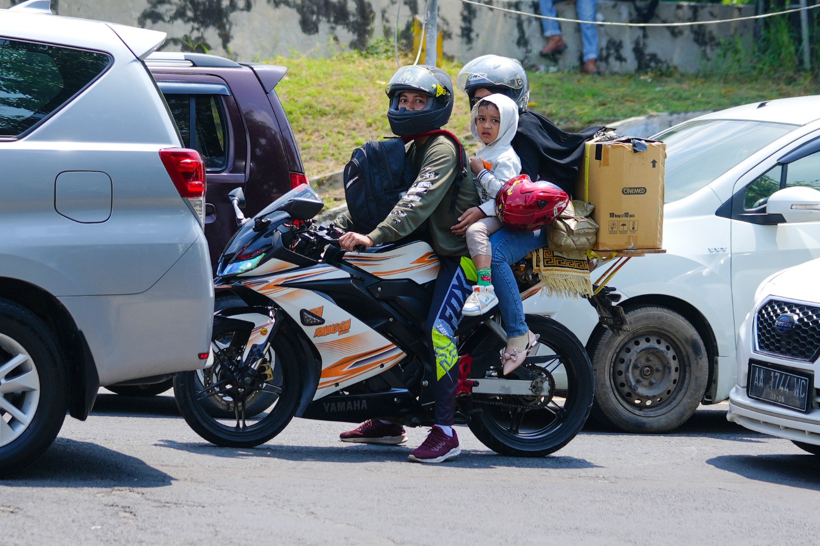 Foto 5 dari 5: Arus Balik Lebaran, Kepadatan Terpantau di Sejumlah Ruas Jalan