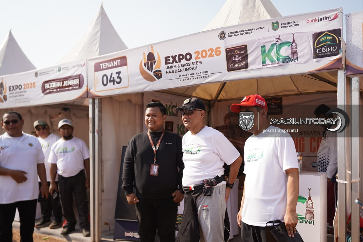 Foto 5 dari 19: EXPO UMKM dan Ekosistem Haji-Umrah Berakhir, Menhaj Sebut Transaksi di Tenant Capai Rp 5,7 Miliar