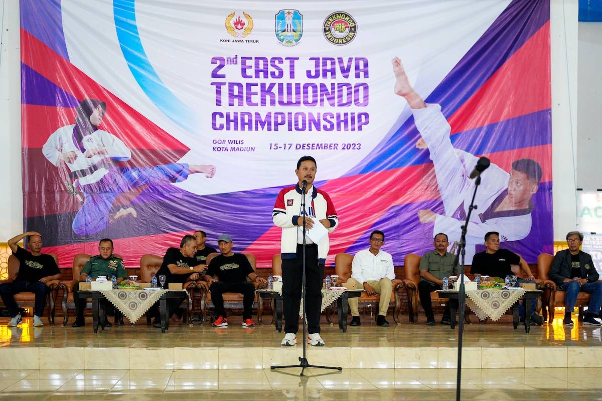 Foto utama berita: Buka Kejuaraan 2nd East Java Taekwondo Championship, Wali Kota: Kota Madiun Pas Menjadi Tuan Rumah