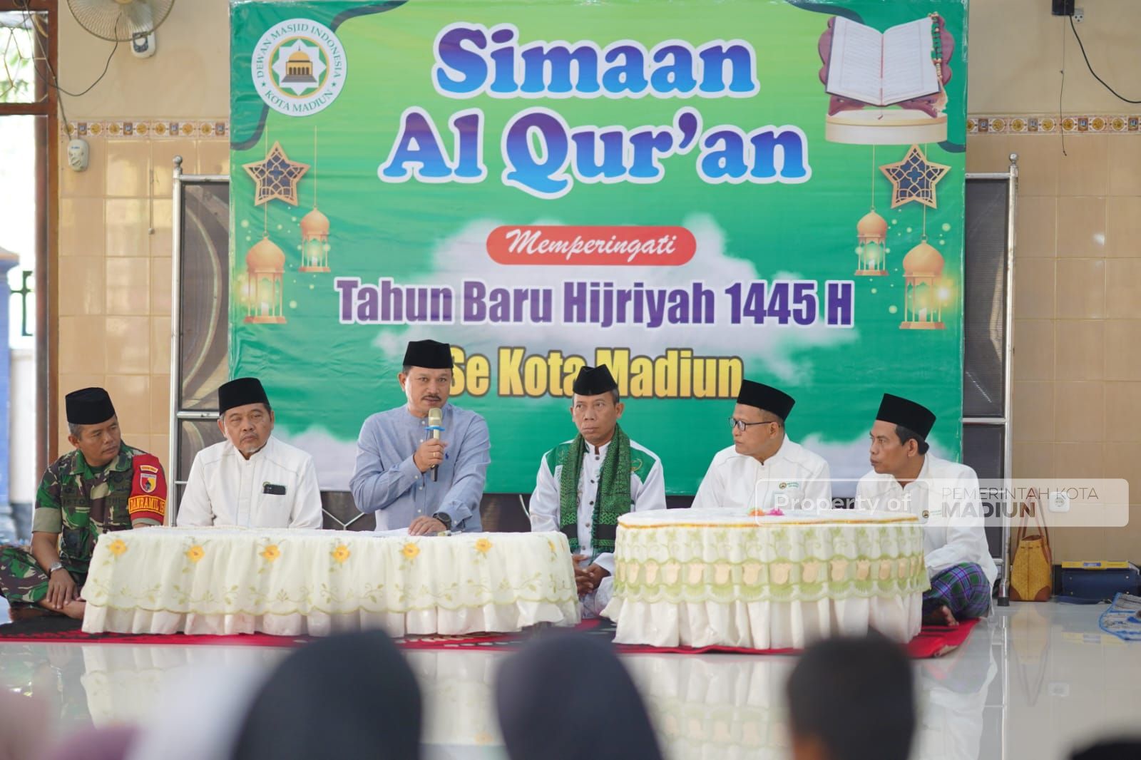Hadiri Simaan Al-Quran Peringatan Tahun Baru Islam, Wali Kota Beri Santunan Bagi Yatim Hingga Dhu’afa