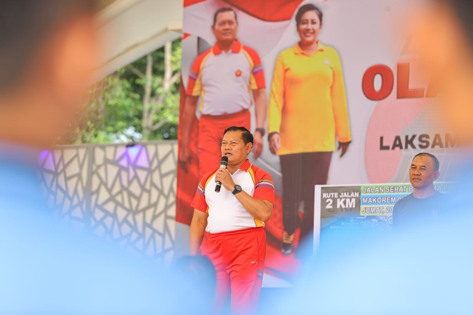 Kunjungan Kerja di Kota Madiun, Panglima TNI Gelar Olahraga Bersama dan Ingatkan Prajurit Agar Netral Jelang Pemilu 2024