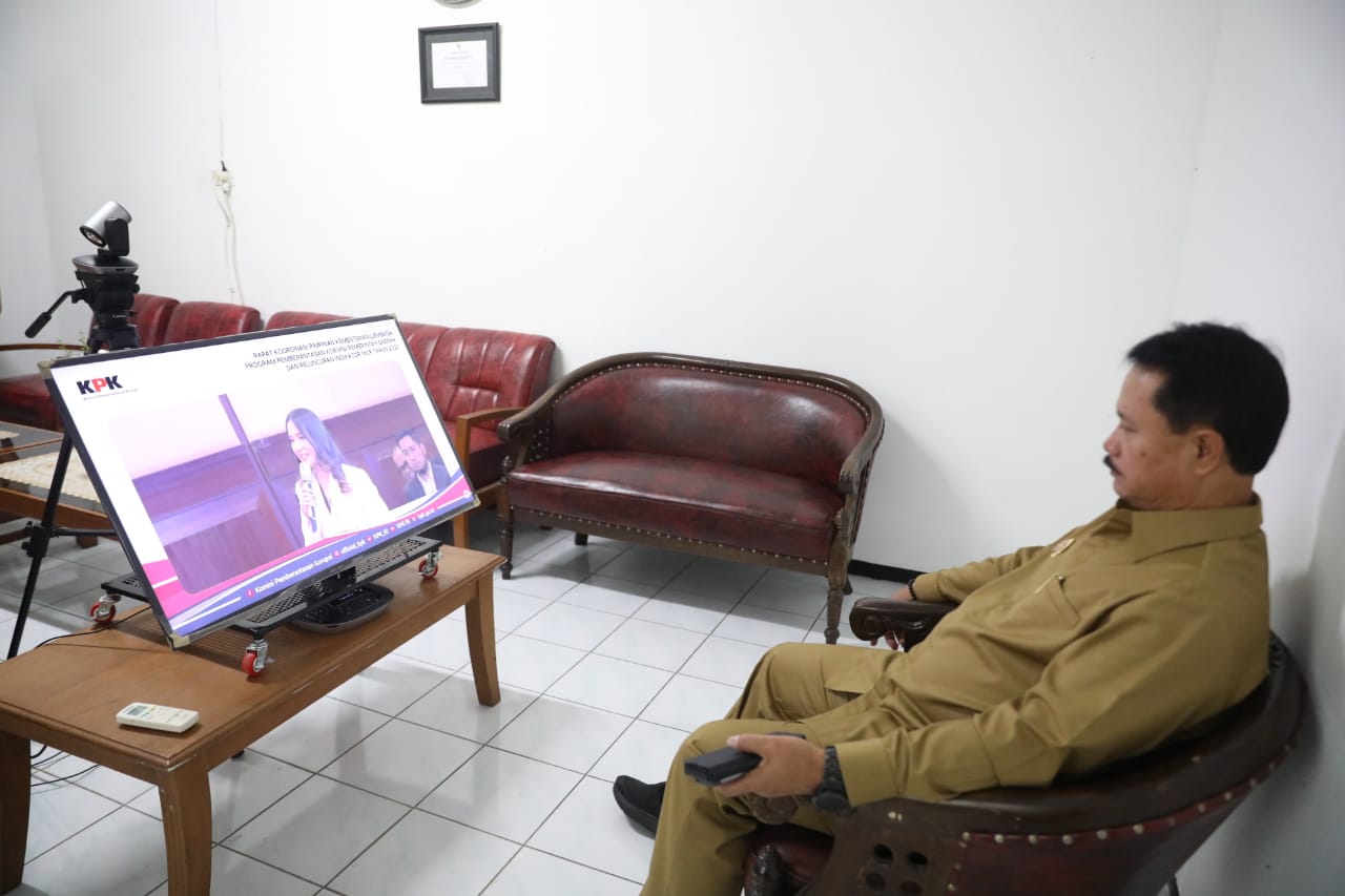 Foto 1 dari 4: Ikuti Rakor Pemberantasan Korupsi dan Indikator MCP, Wali Kota: Kita Sudah Maksimal Tinggal Sektor Retribusi yang Belum Sepenuhnya Secara Elektronik