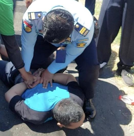 Selundupkan Sabu ke Lapas Pakai Ketapel, Petugas Hentikan Aksi Tersangka Pakai Gerobak