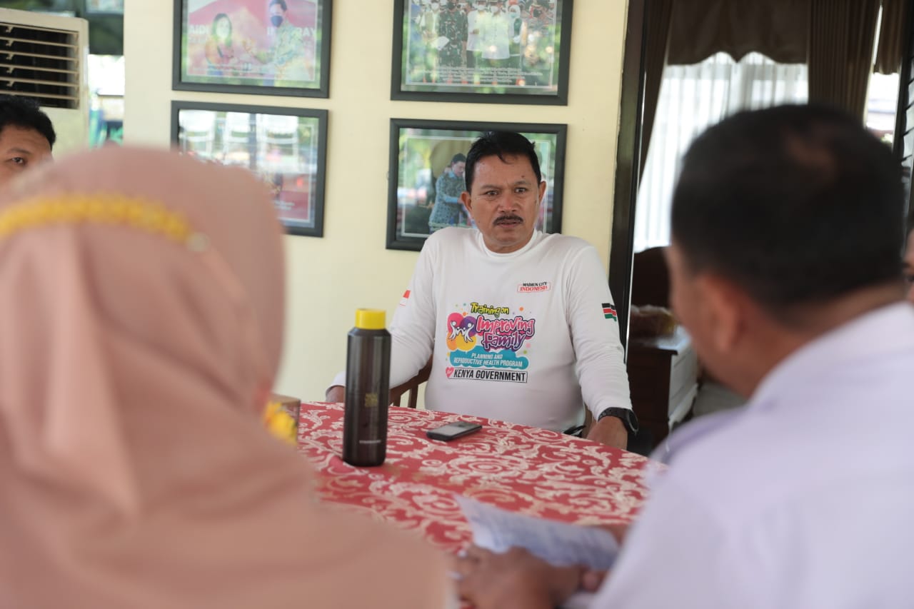 Foto 1 dari 5: Ingin Gelar Liga Voli Nasional Di Kota Madiun, PBVSI Audiensi Dengan Wali Kota