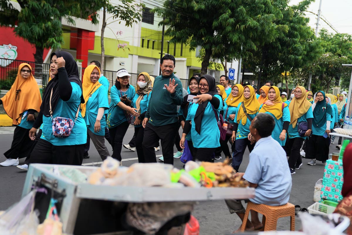 Foto 3 dari 9: Peringati HKN Ke-59, Wali Kota : Tenaga Kesehatan Harus Sehat