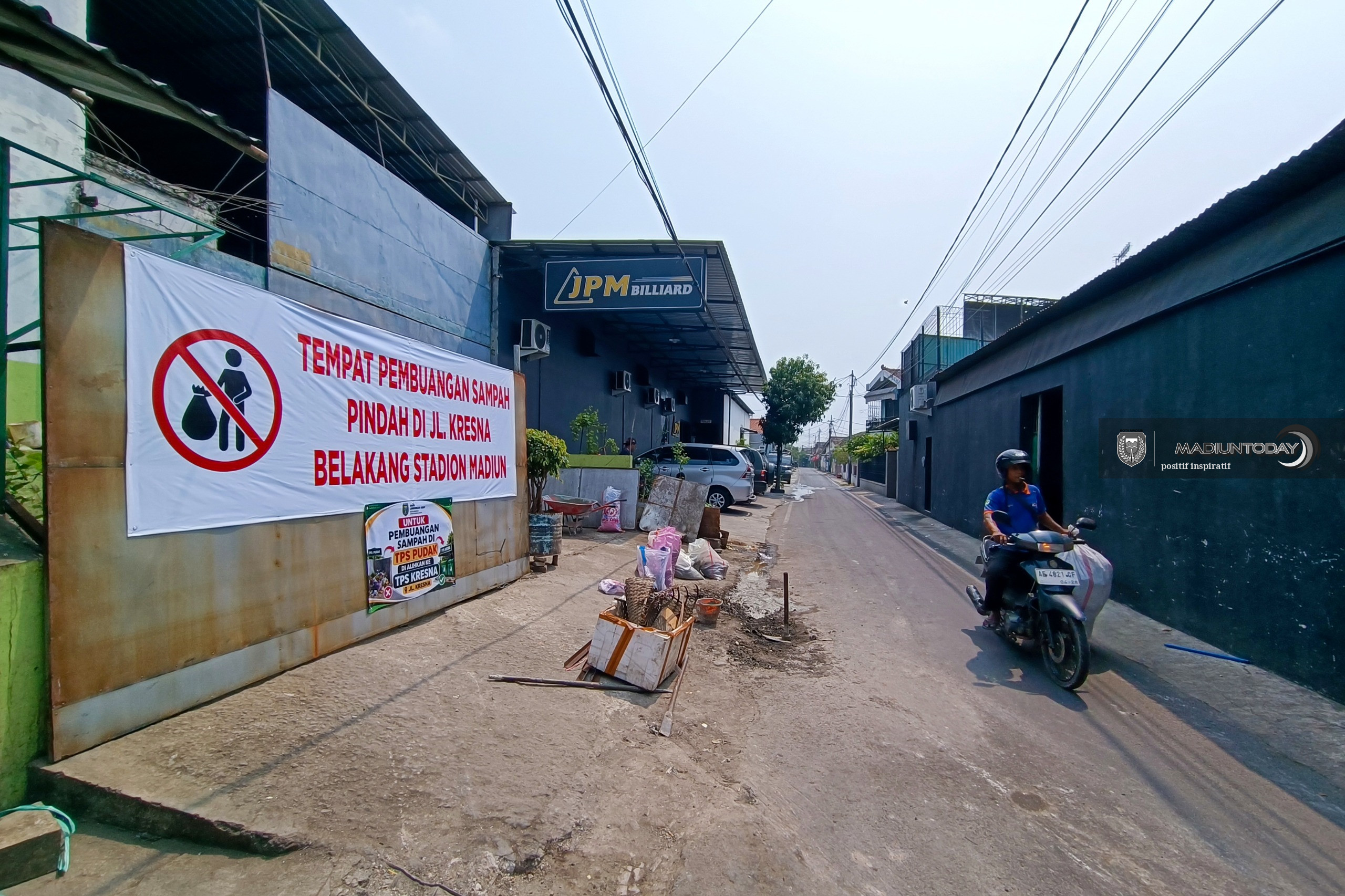 Foto 1 dari 9: Bertahun-tahun Dikeluhkan, TPS Pudak Madiun Akhirnya Dipindah