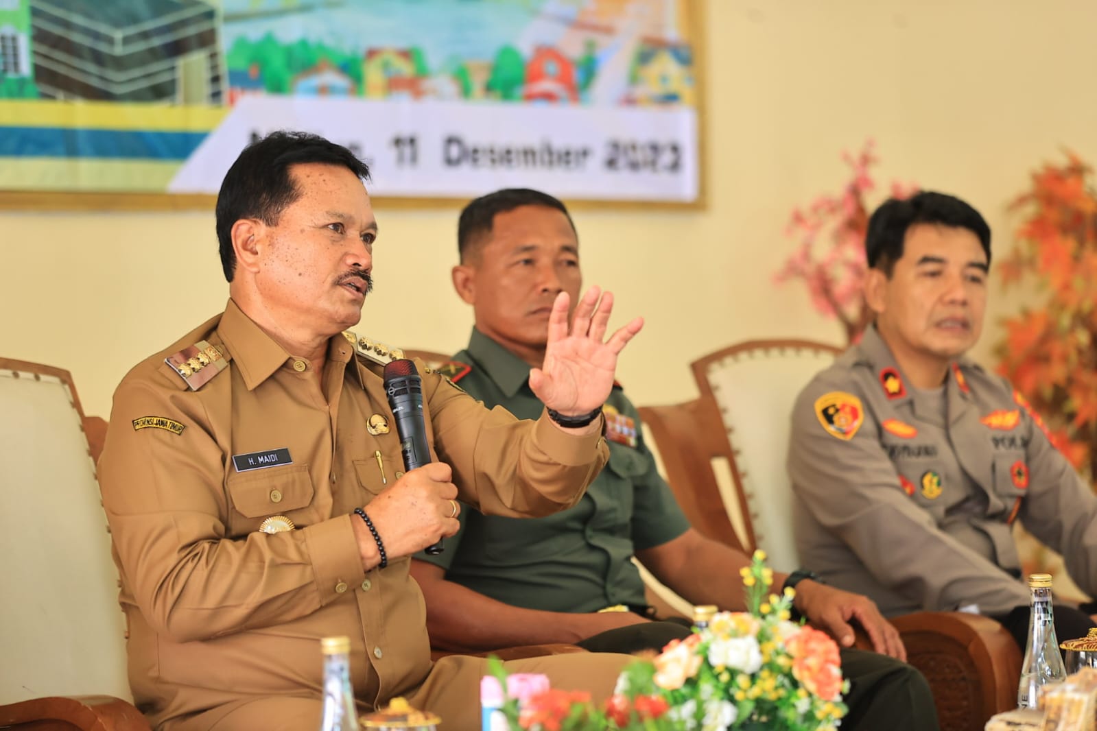 Jelang Nataru, Wali Kota Dr.Maidi Gelar Rakor Peningkatan Kamtibmas Bersama Warga Kecamatan Manguharjo