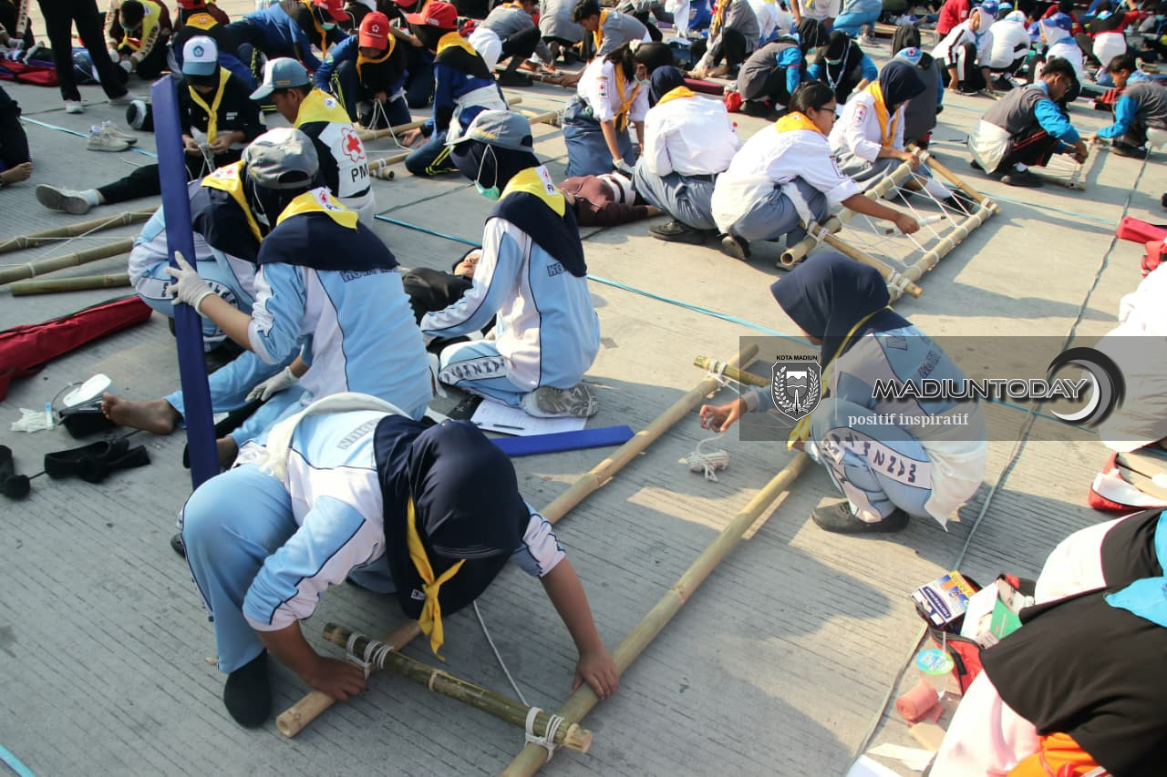 Foto 2 dari 20: 87 Sekolah Ikut Kompetisi PMR, Asah Kesiapsiagaan dan Kepedulian Terhadap Sesama