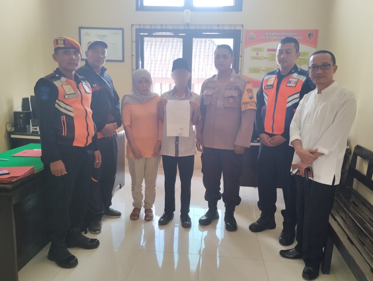 Melempar Batu Pada KA Yang Melintas, Seorang Pelajar SMP Ditangkap Polsuska