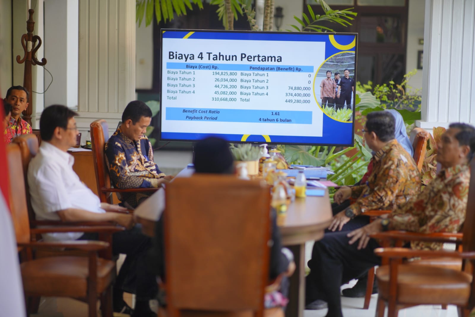 Foto 4 dari 7: Audiensi Dengan Prof. Didiek Dari Bogor, Wali Kota Coba Kembangkan Kelapa Kopyor Di Kota Madiun