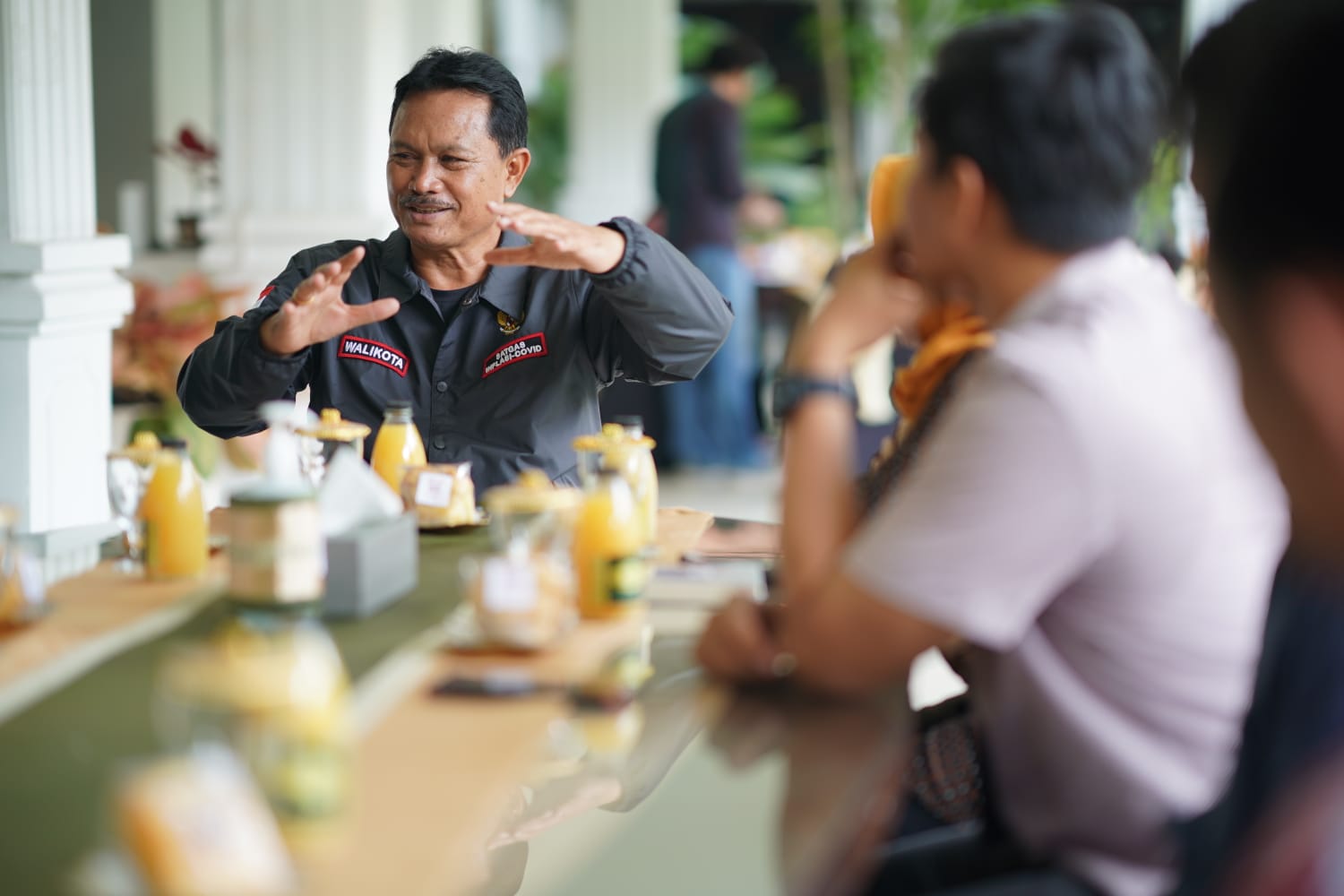 Audiensi dengan Wali Kota, Pimpred Solopos: Banyak Konsep Menarik di Kota Madiun