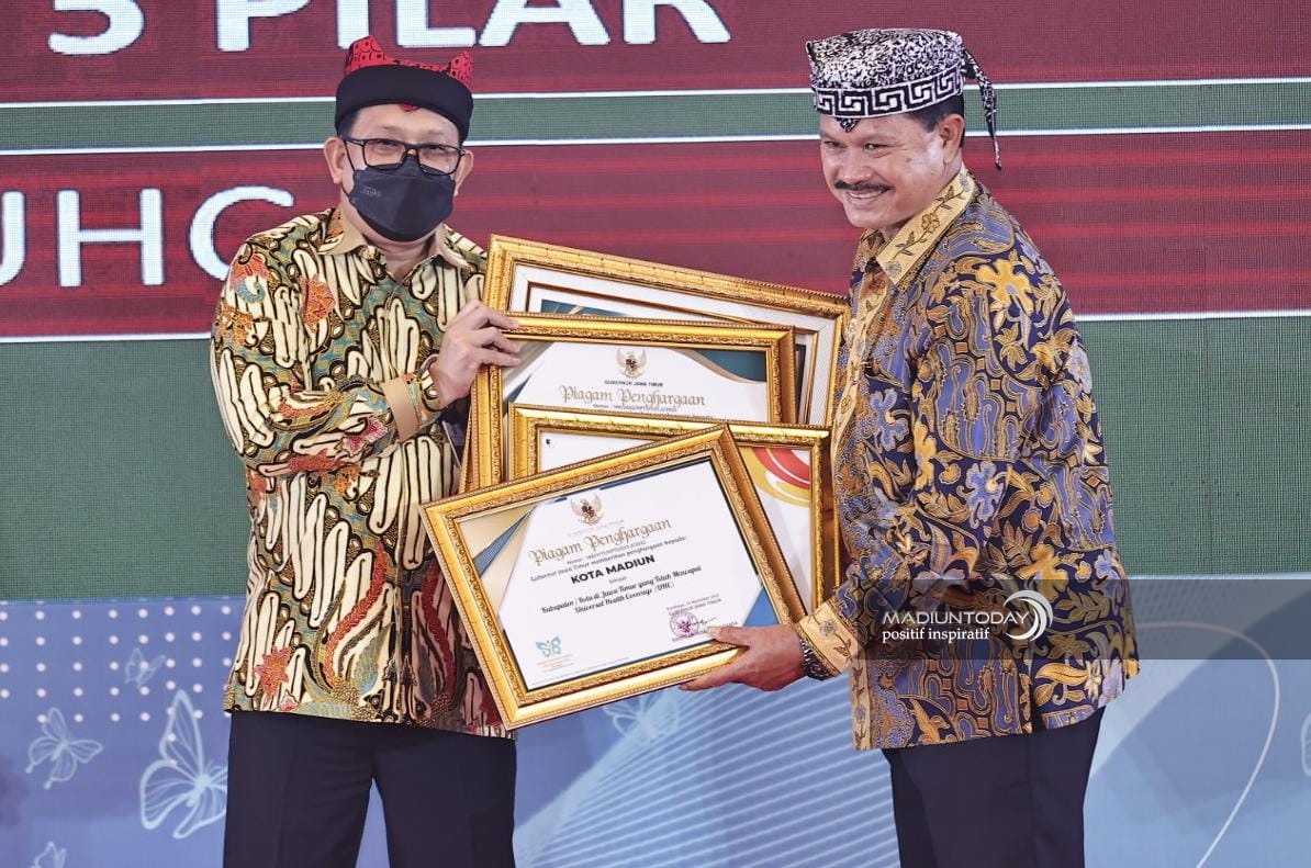Borong Penghargaan, Kota Madiun Raih 4 Penghargaan Sekaligus di Bidang Kesehatan
