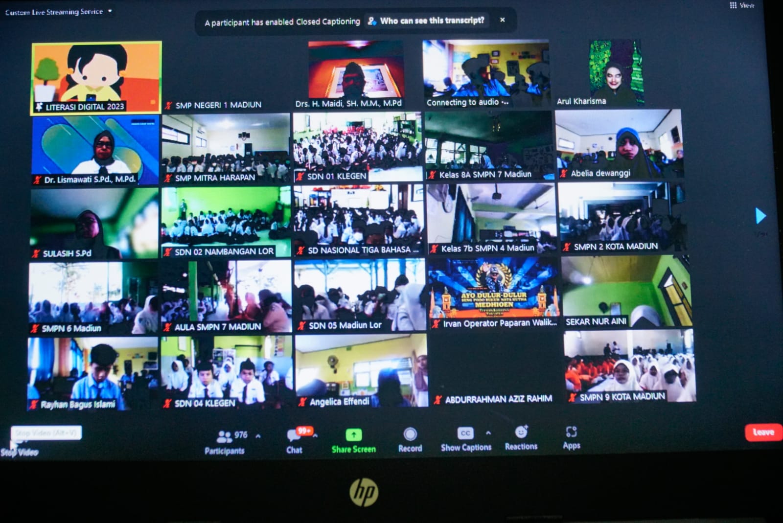Foto 10 dari 11: Jadi Keynote Speech Literasi Digital, Wali Kota Tak Ingin Pelajar Jadi Korban Perubahan