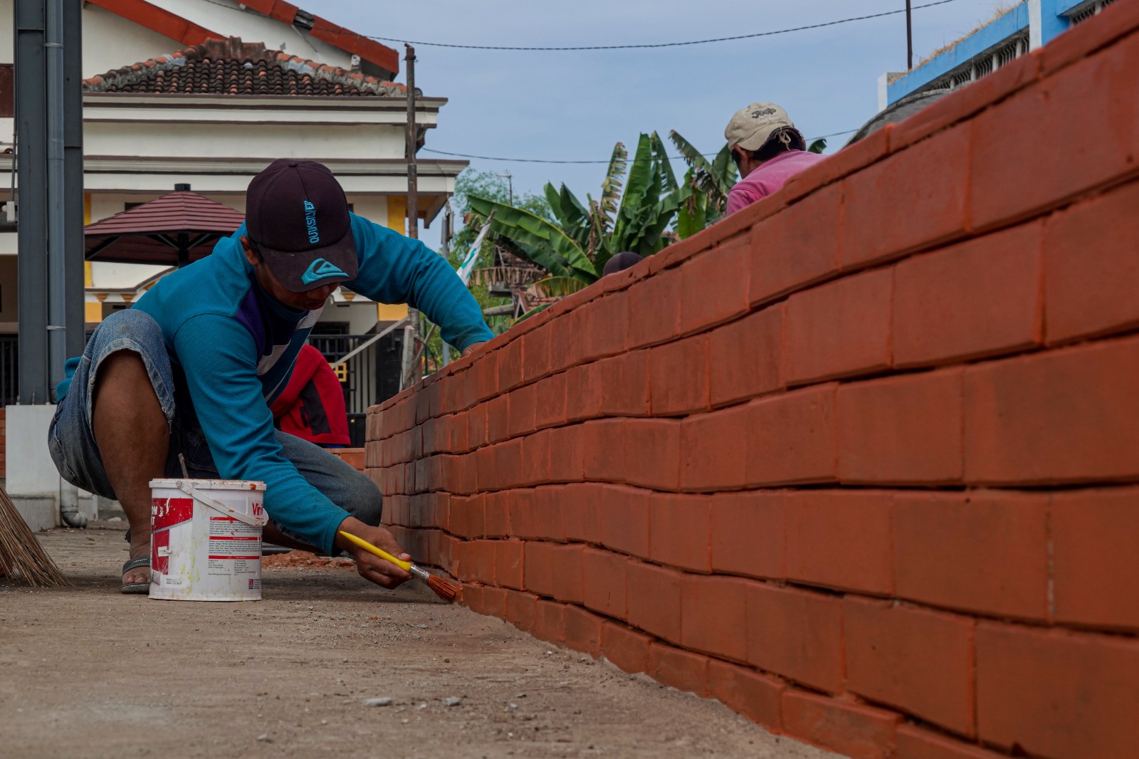 Foto 4 dari 4: RTH Merak Juga Nyaris Selesai, 90 Persen Pekerjaan Tercapai