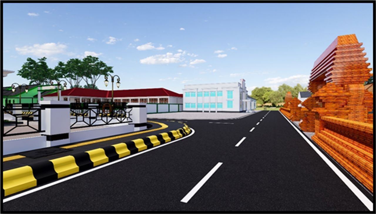 Foto 6 dari 9: Pekerjaan Wajib Terhenti H-7 Lebaran, PU Kebut Pekerjaan Sekitaran Masjid Kuncen