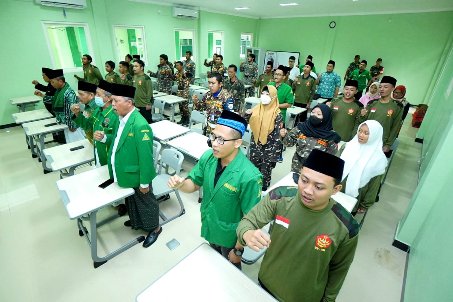 Foto 1 dari 6: Buka Diklatsar Banser, Wali Kota Harap Banser Jadi Andalan Pengamanan