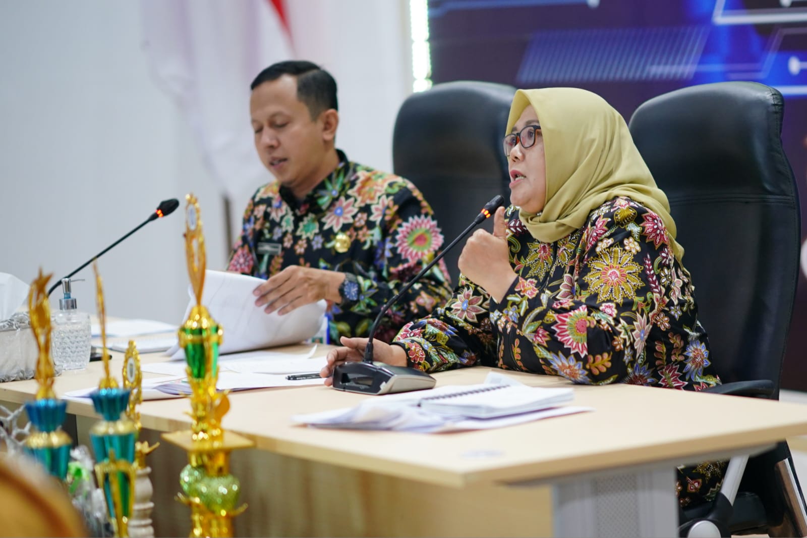 Foto 7 dari 10: Masuk 10 Besar Lomba Kampung KB Tingkat Nasional, Kelurahan Klegen Jalani Tahap Wawancara