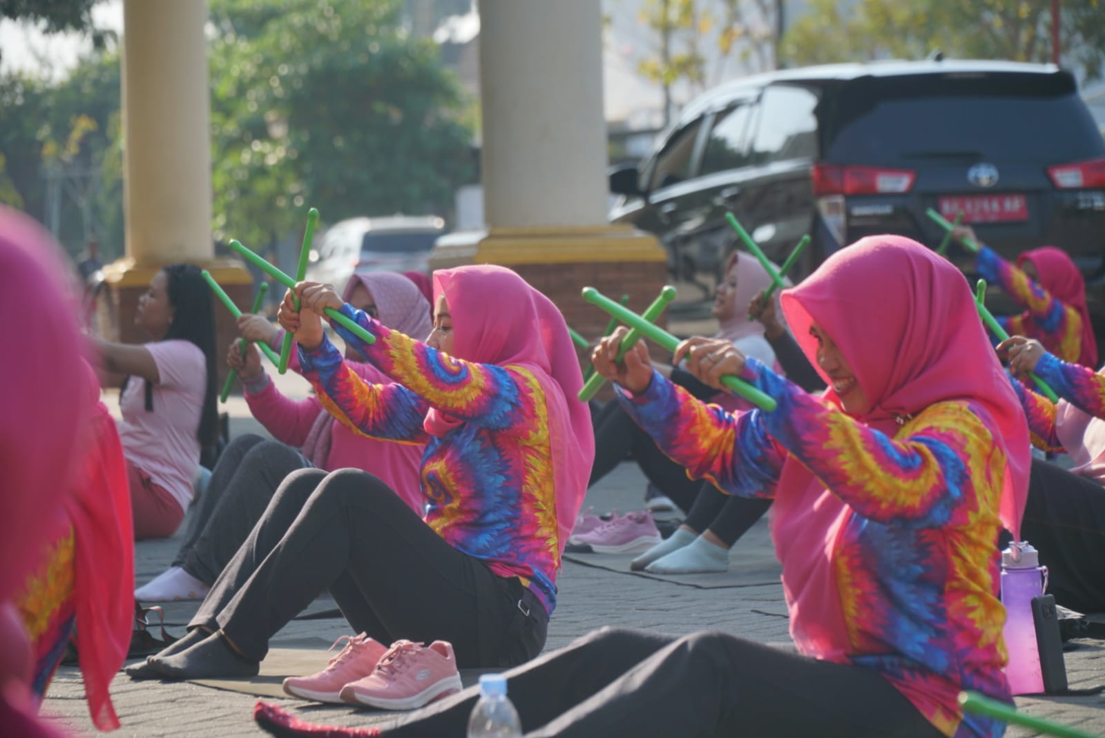 Foto 5 dari 8: Mengenal Pound Fit, Olahraga yang Lagi Hits di Kalangan Masyarakat
