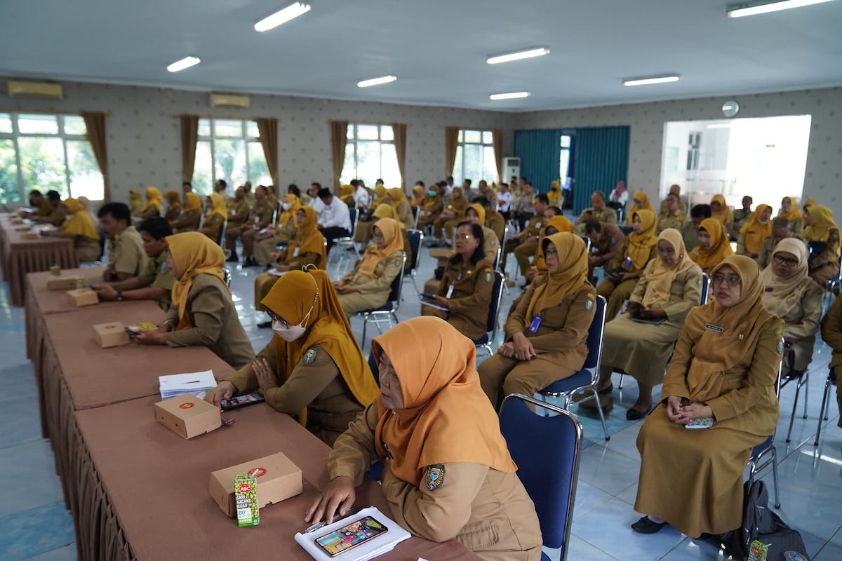 Foto 3 dari 7: Cegah Pungli di Sekolah, Tim Saber Pungli Beri Sosialisasi ke Kepsek SD hingga SMA sederajat se Kota Madiun