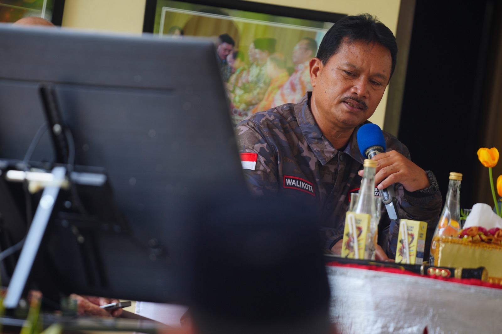 Foto 9 dari 10: Silaturahmi dengan Perguruan Pencak Silat, Wali Kota Ingin Kemas Pencak Silat dalam Paket Wisata
