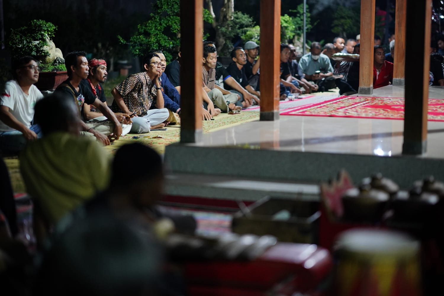 Foto 4 dari 10: Hadiri Halal Bihalal Pasar Seni Tawangrejo, Wali Kota Imbau Pedagang Jaga Kerukunan