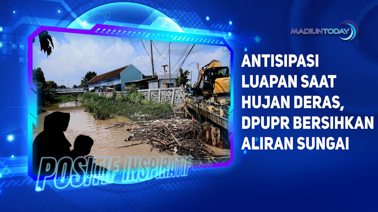 Foto utama berita: DPUPR Bersihkan Aliran Sungai