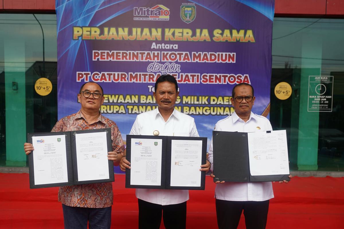 Tanamkan Modal Rp 30 Milyar di Kota Madiun, Wali Kota Teken MOU dengan PT CMSS
