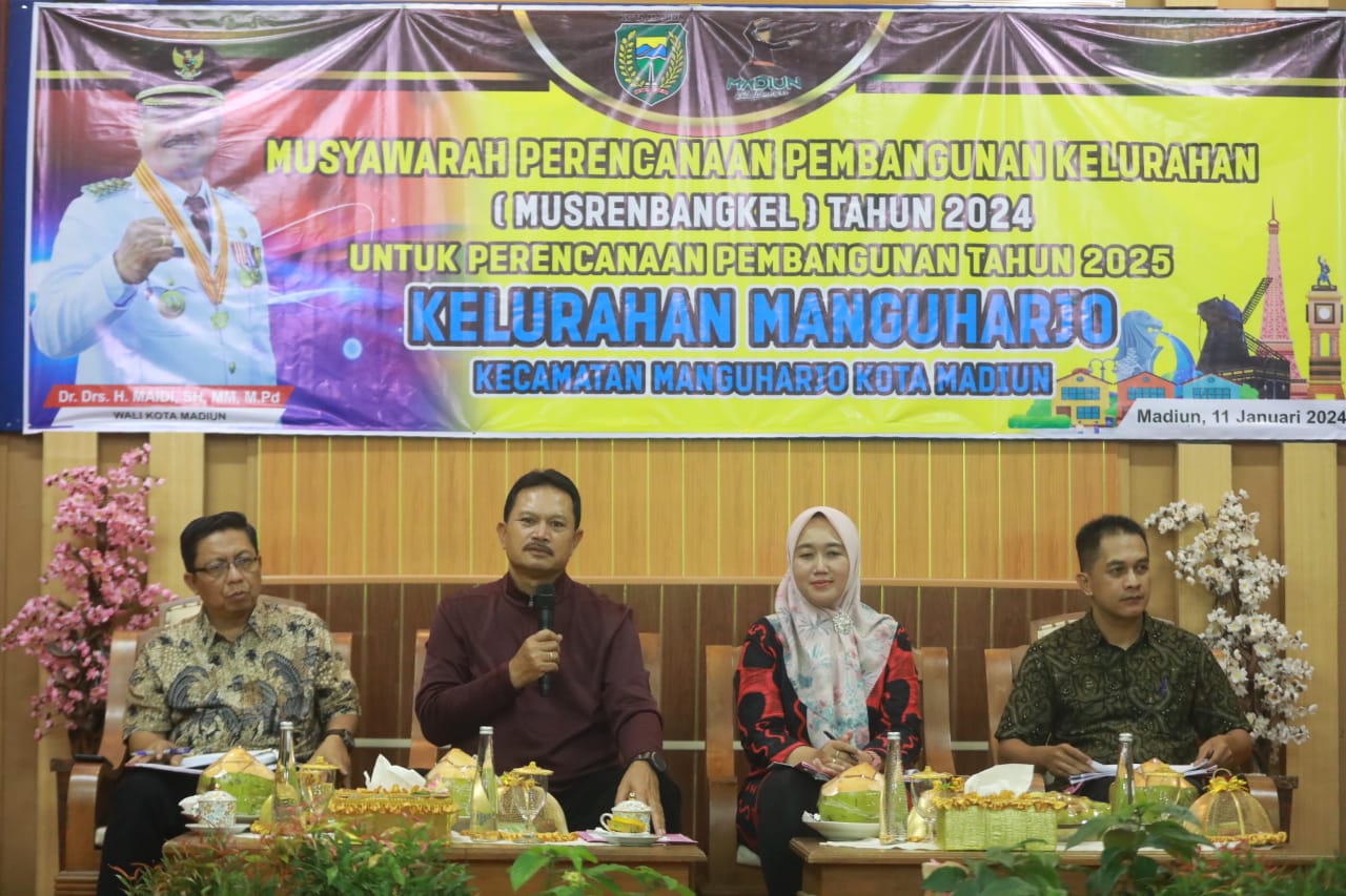 Foto utama berita: Musrenbang di Kelurahan Manguharjo, Wali Kota Juga Sampaikan Hasil Pembangunan Kota