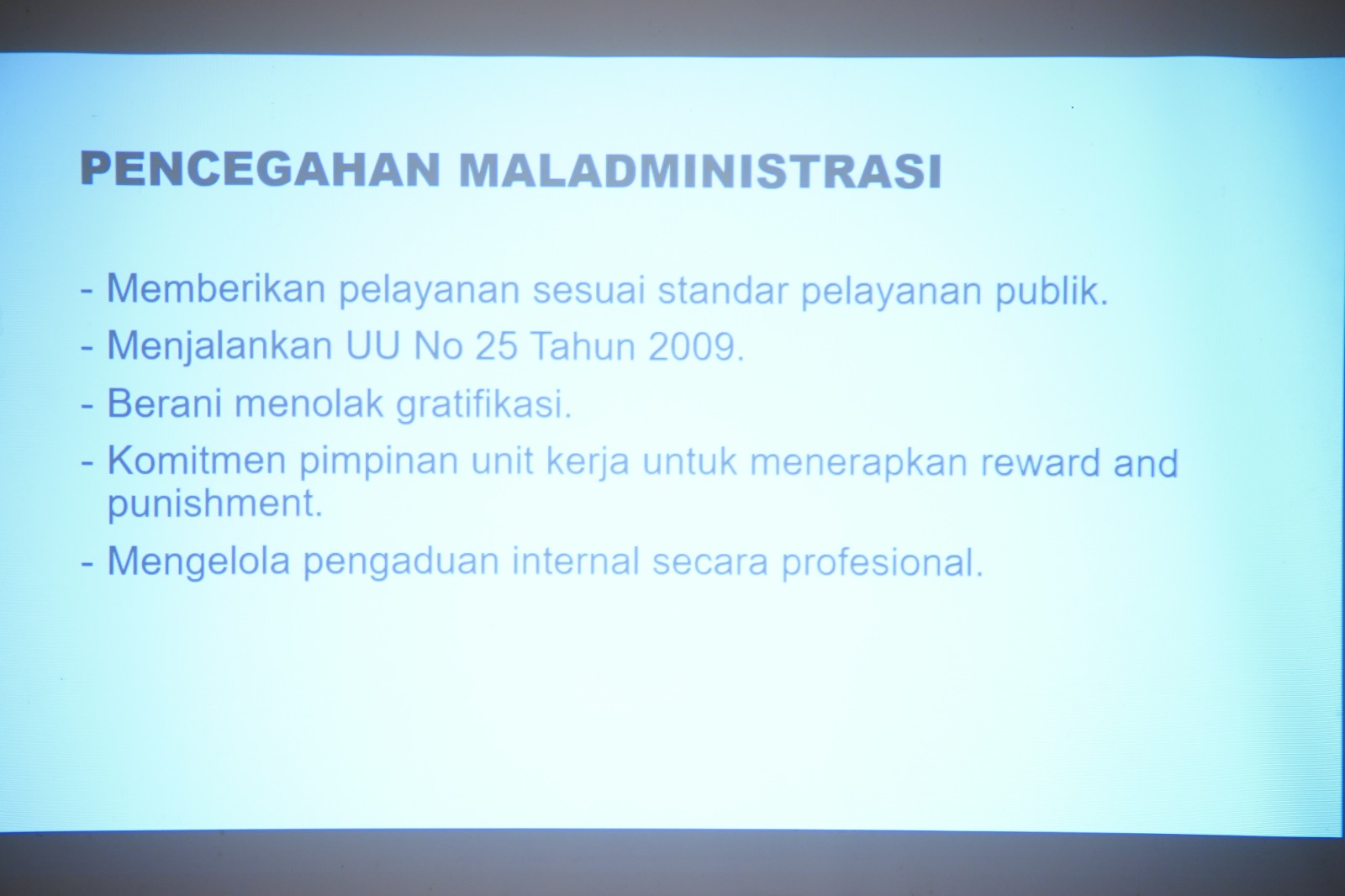Foto 7 dari 10: Tingkatkan Pengelolaan Layanan Publik, DPMPTSP Gelar Sosialisasi Bersama Ombudsman Jatim