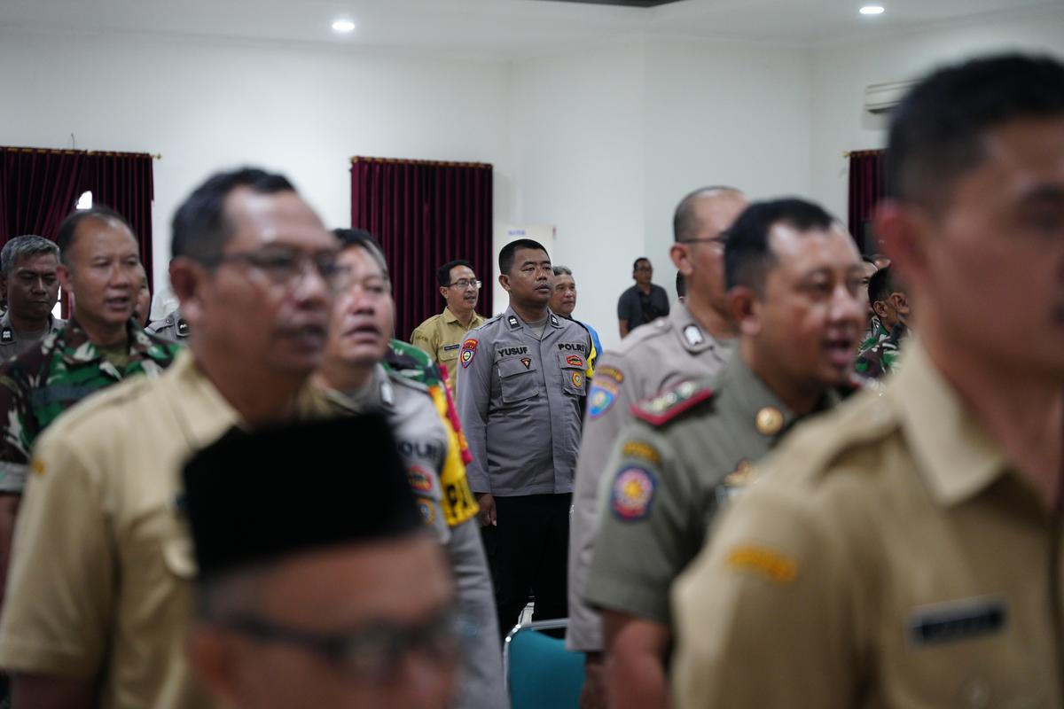 Foto 1 dari 8: Gelar Rakor Bersama Forkopimda, Wali Kota Ajak Pemilih Tak Golput dan Sempurnakan Kekurangan Tahapan Pemilu