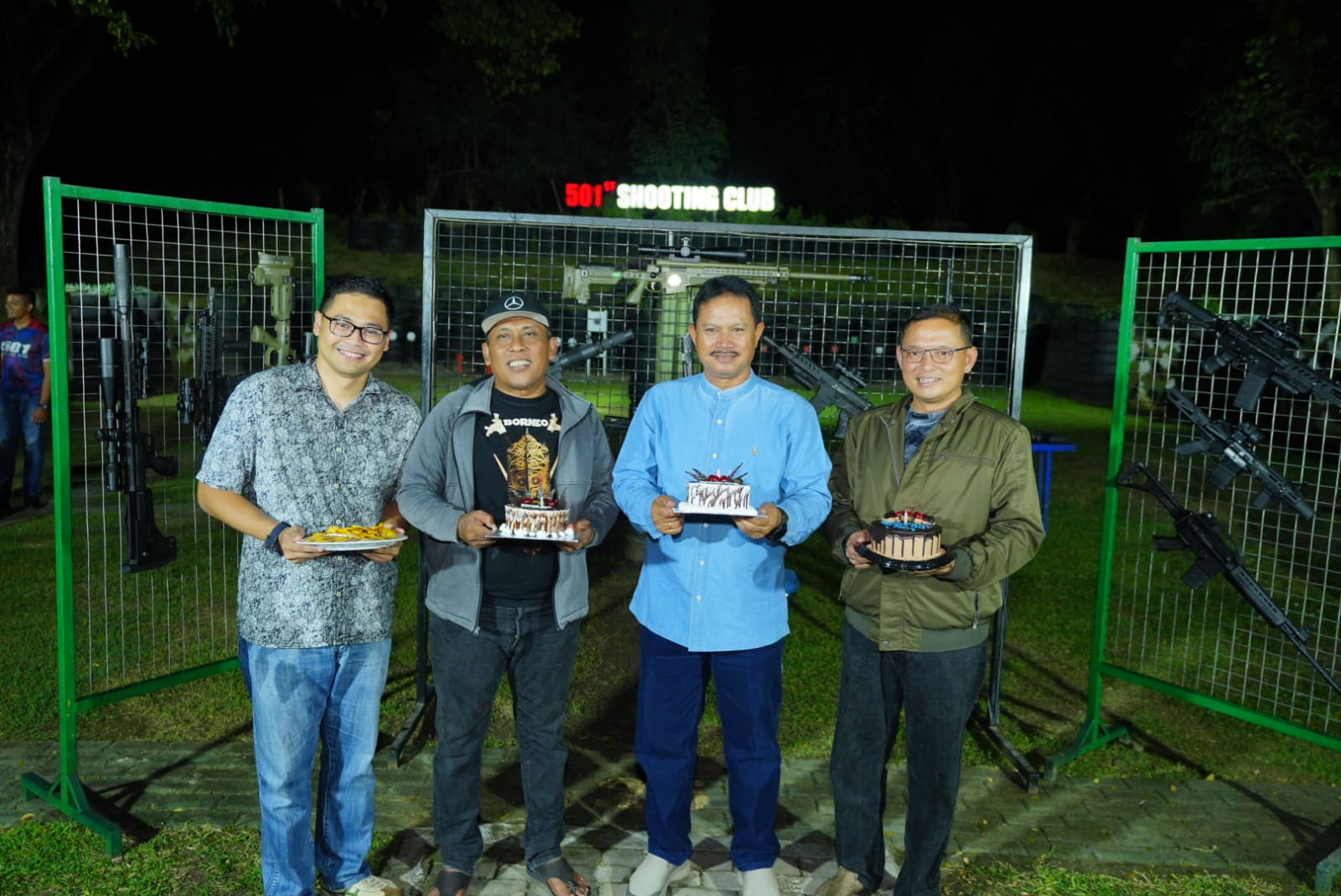 Foto 9 dari 10: Jalin Silaturahmi dan Sinergitas, Forkopimda Olahraga Menembak Bersama