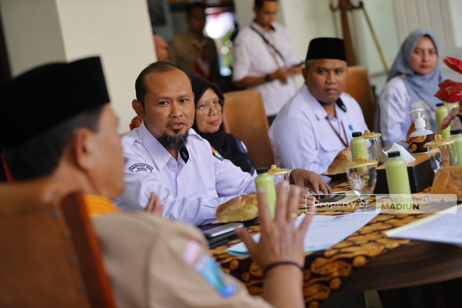 Foto 7 dari 10: Gelar Koordinasi Bersama KPU, Wali Kota Harap Pemilu Aman dan Damai