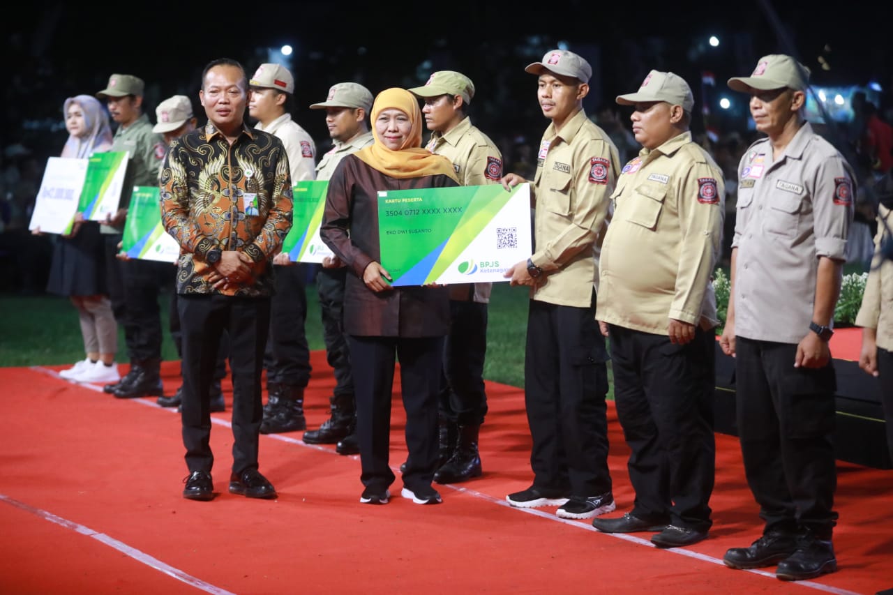 Foto 5 dari 19: Dampingi Gubernur Jatim, Wali Kota Hadiri Sapa Pilar Kesejahteraan Sosial