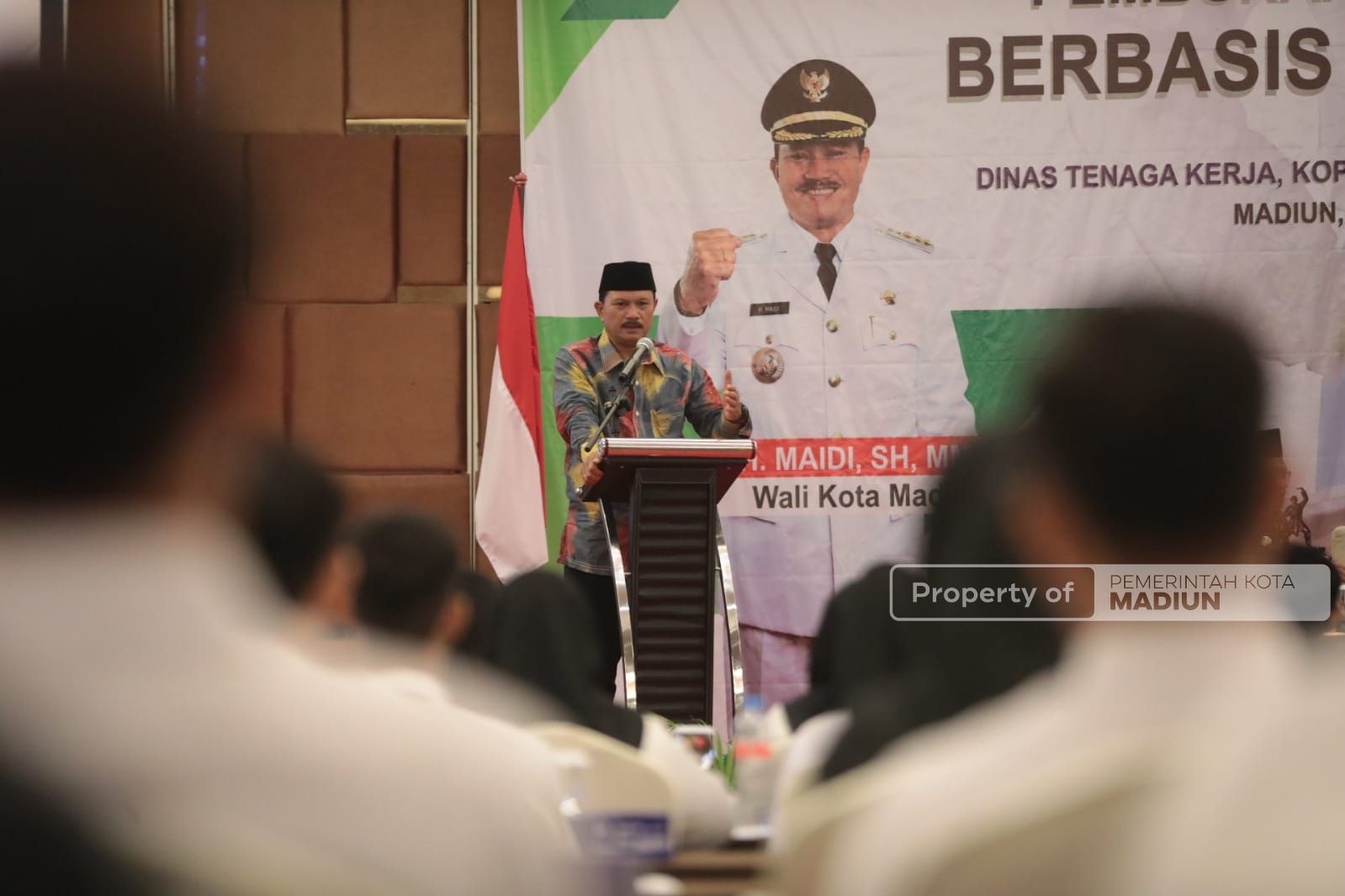Foto 1 dari 12: Buka Pelatihan Berbasis Kompetensi, Wali Kota Harap Lahirkan SDM Unggulan