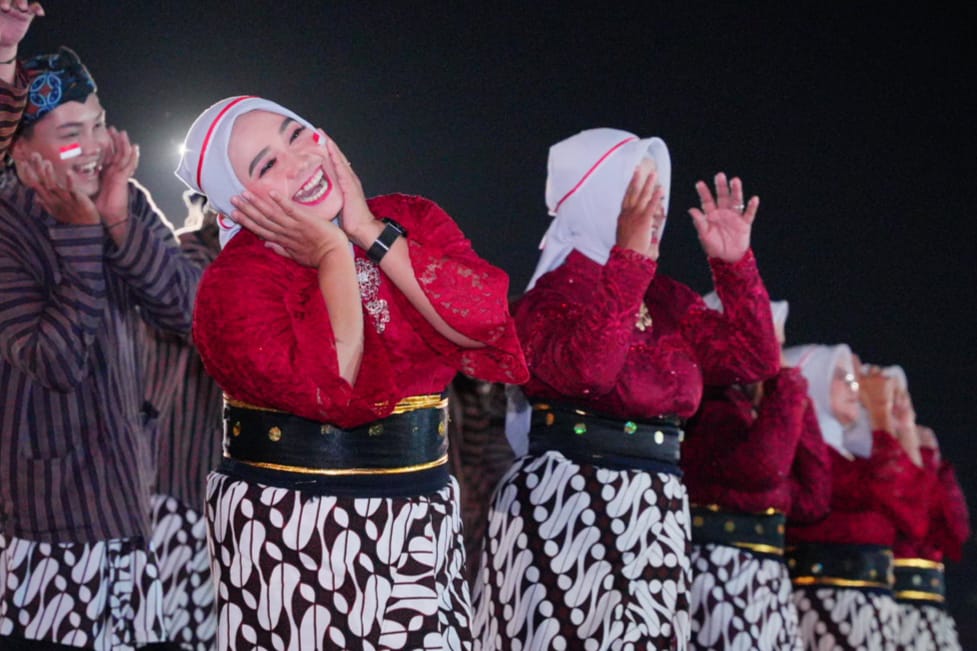 Foto 9 dari 9: Meriahkan HUT RI, Mojorejo Gelar Lomba Baris Berbaris Ceria
