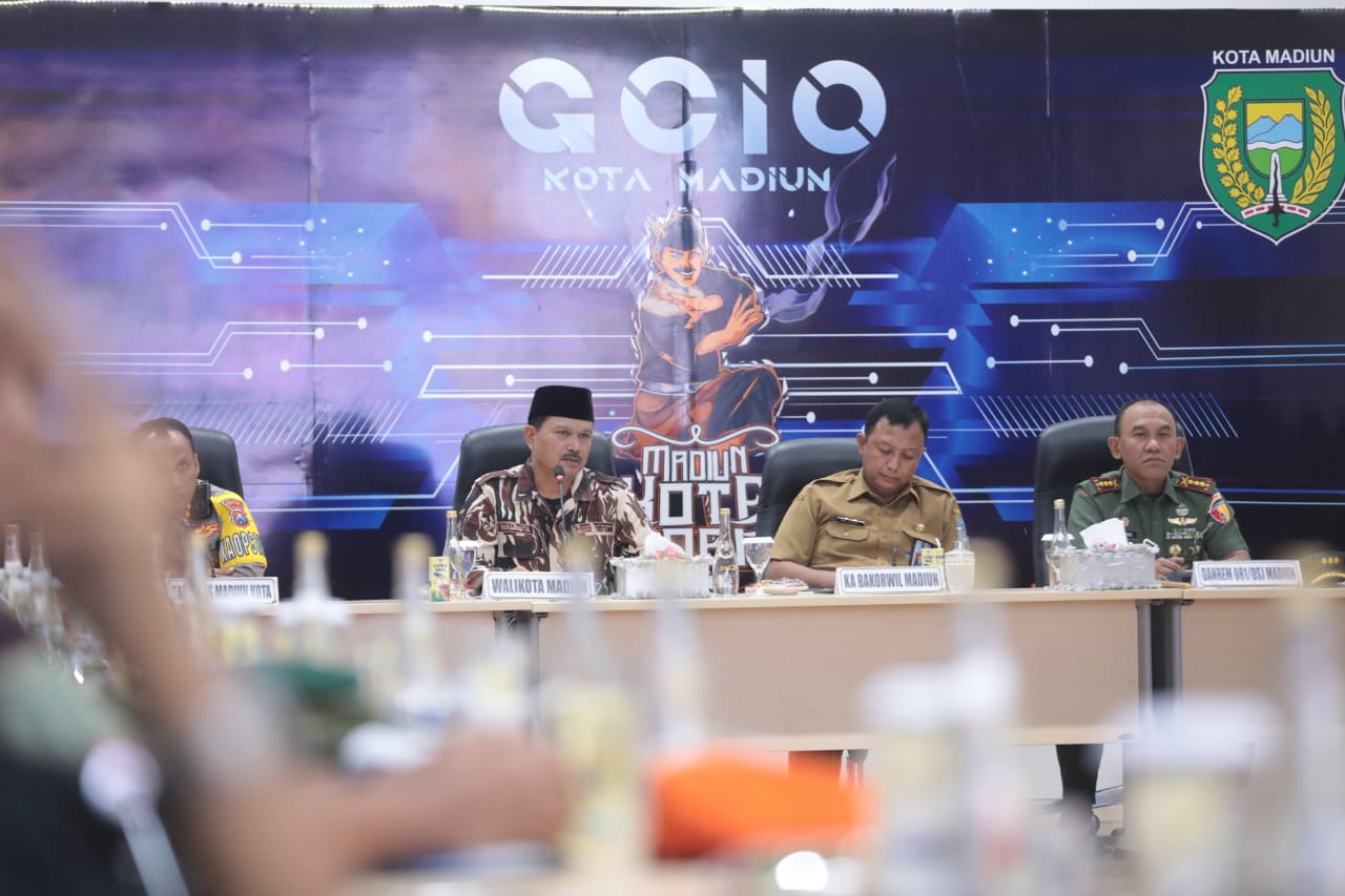 Pastikan Kota Madiun Aman, Stakeholder Teken Perjanjian Aman Suro