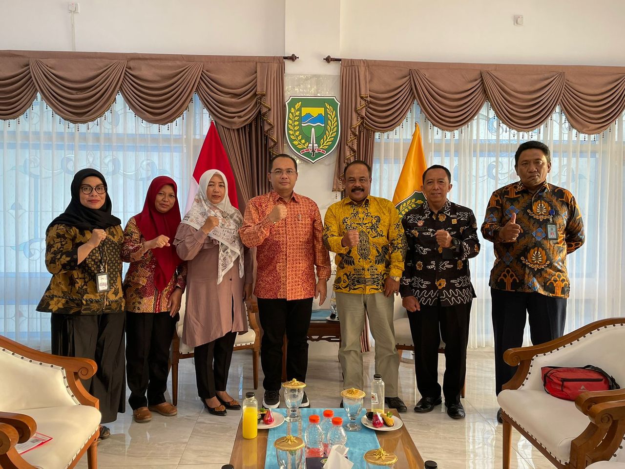 Baru Sepekan Menjabat, Kepala Bapas Madiun Silaturahmi dengan Pj Wali Kota