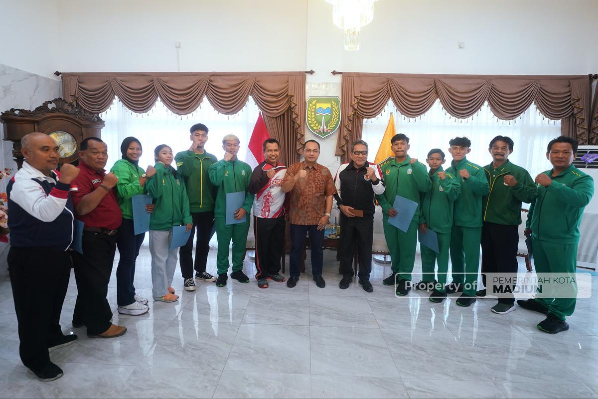 Siap Berjuang di PON 2024, Atlet Kota Madiun Minta Doa Restu ke Pj. Wali Kota