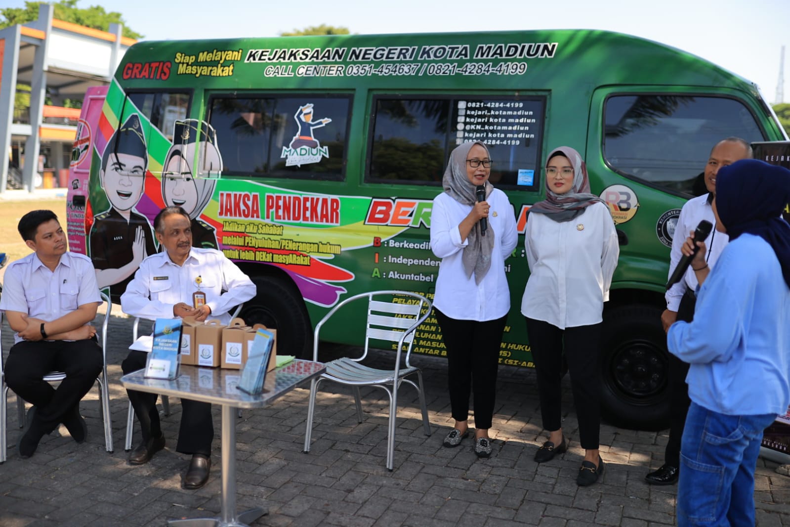 Foto 4 dari 5: Lebih Dekat Dengan Masyarakat, Kejari Kota Madiun Luncurkan JAKSA PENDEKAR