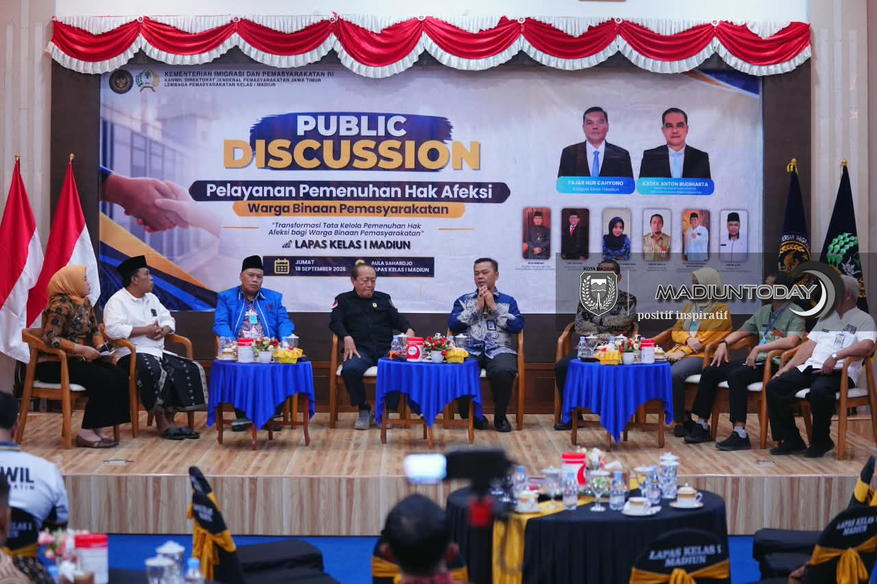 Foto 2 dari 3: Kehilangan Kebebasan Bukan Berarti Kehilangan Hak, Lapas 1 Madiun Dorong Pemenuhan Hak Afeksi Warga Binaan
