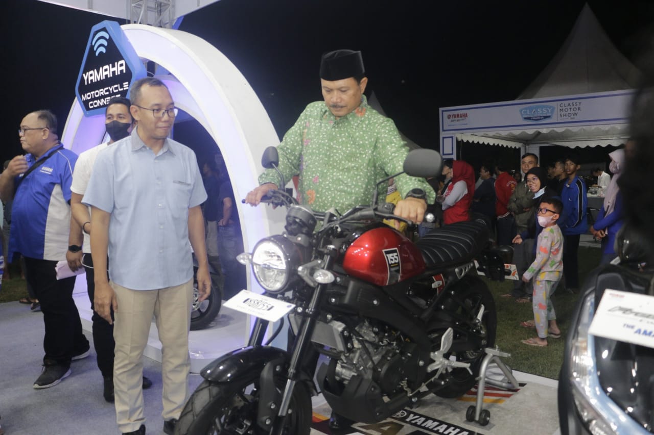 Foto 3 dari 7: Buka Event PT Yamaha Indonesia Motor Manufacturing DSS Madiun-Kediri, Wali Kota Apresiasi Penyelenggara Ikut Ramaikan Kota