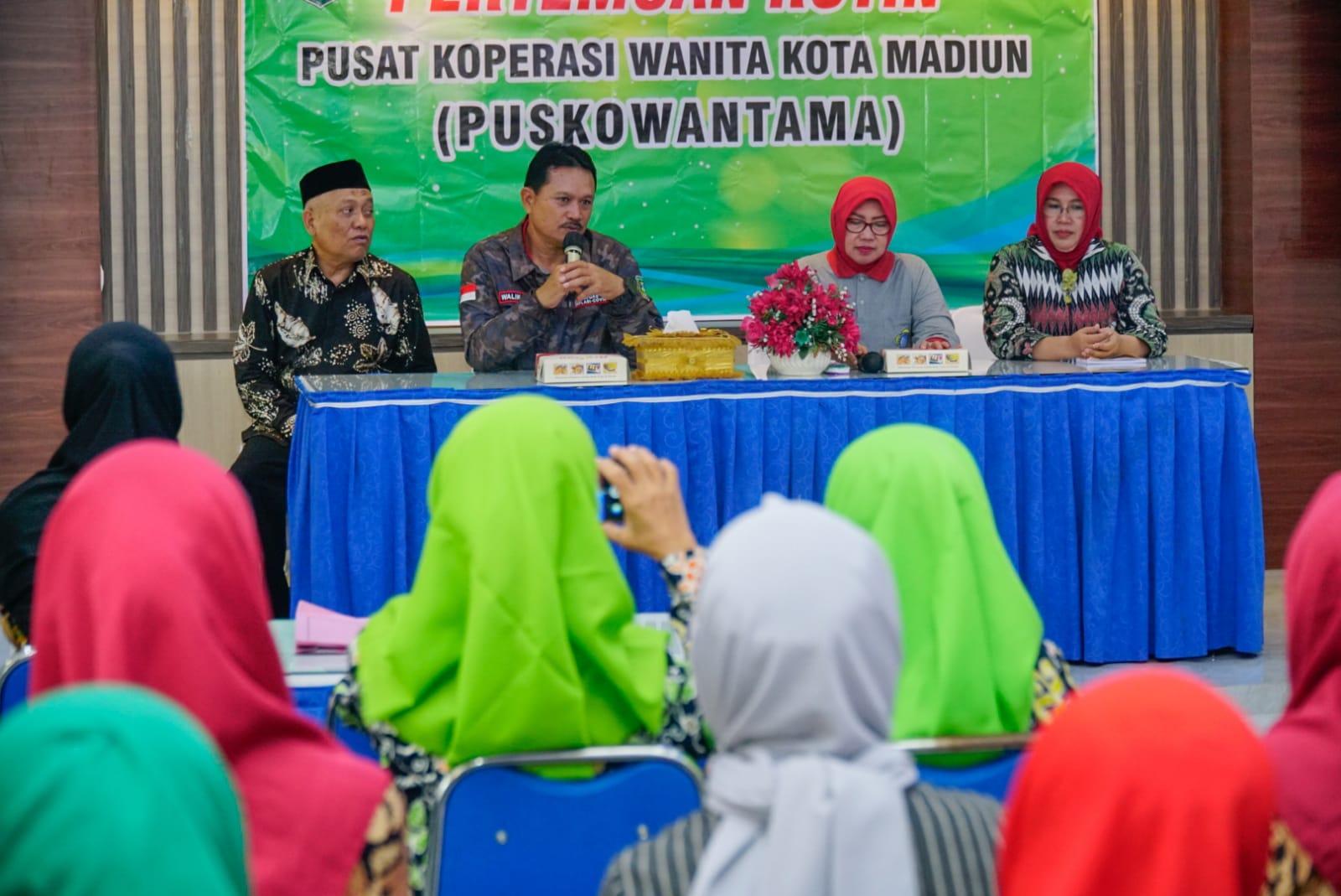 Hadiri Pertemuan Rutin Puskowantama, Wali Kota Imbau Jaga Kerukunan Dan Kekompakan