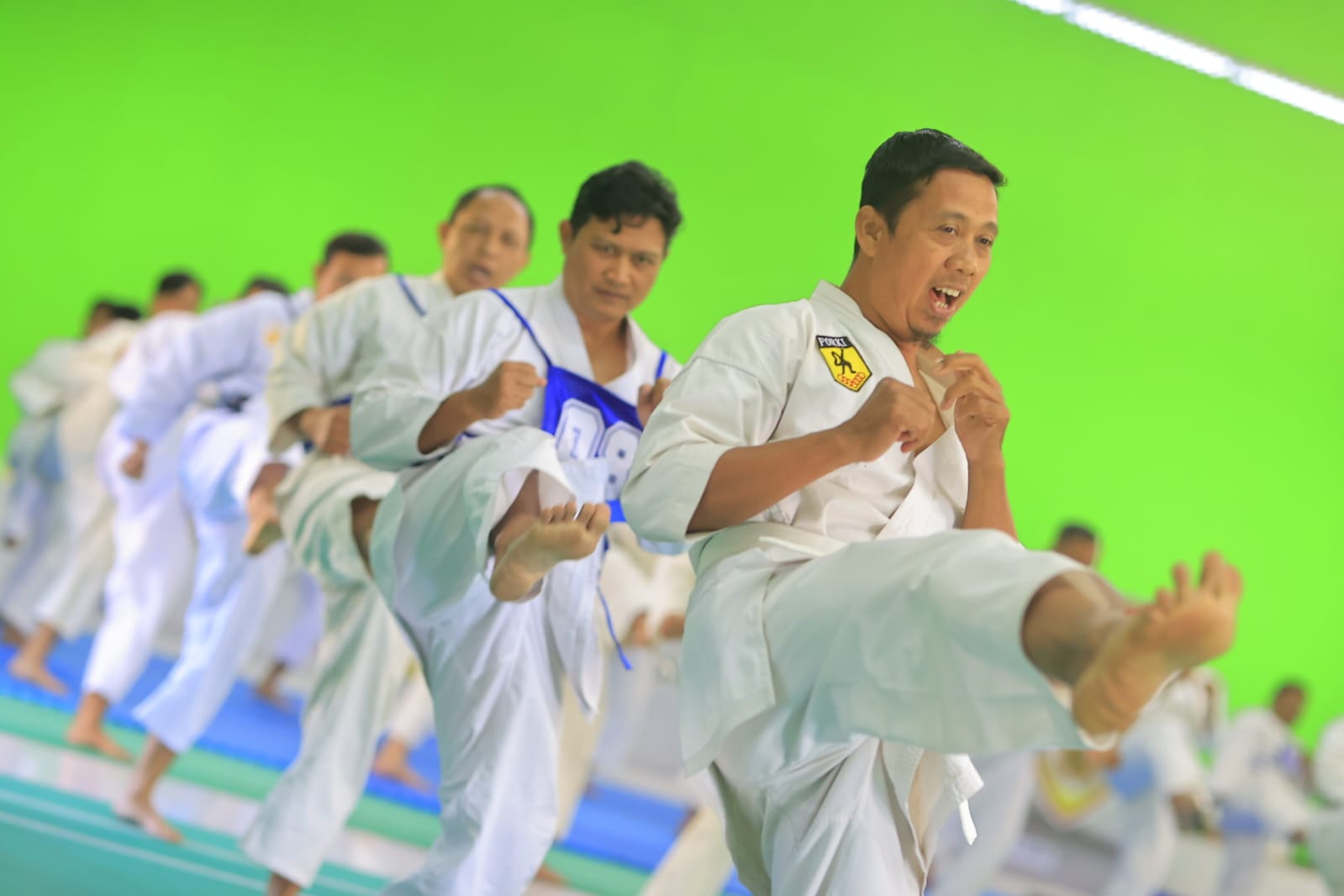 Foto utama berita: Tes Bela Diri Polri