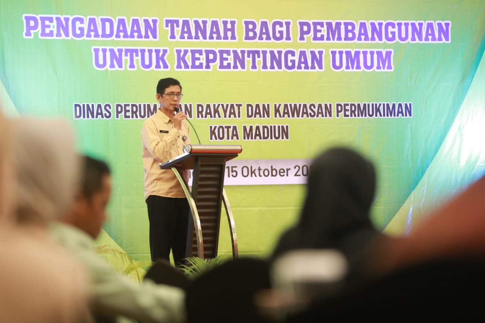 Foto 2 dari 8: Tutup Bimtek Pengadaan Tanah, Pj. Wali Kota Harap Pembangunan Terus Ditata