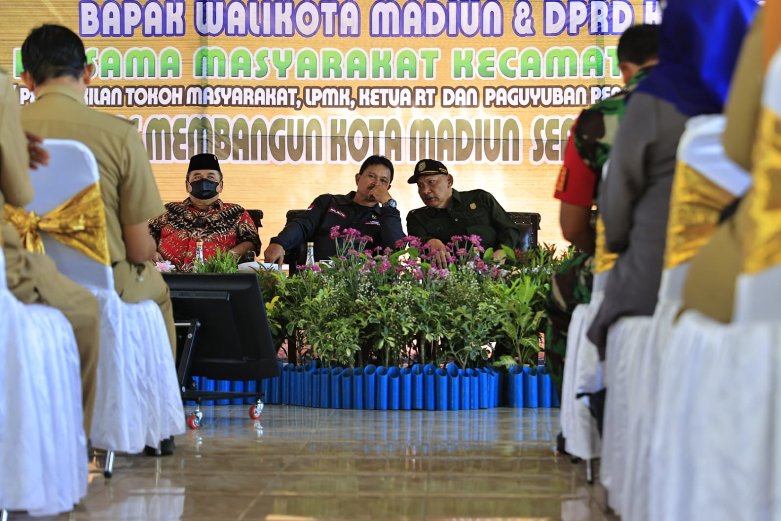 WBR Rakor Tramtibum Wilayah Kecamatan Kartoharjo, Wali Kota Ajak Masyarakat Jaga Kondusifitas Kota