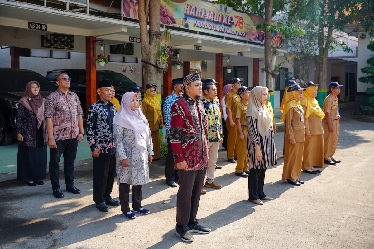 Foto 5 dari 7: Apel Pejabat di Lingkup Pemkot Madiun, Wali Kota Pesan Jaga Sinergitas untuk Kemajuan Kota