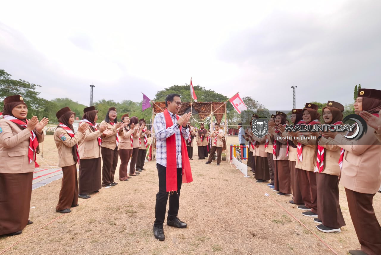 Pramuka Prasiaga Perdana Digelar di Madiun, 200 Guru TK Dibekali Teknik Pembinaan Anak
