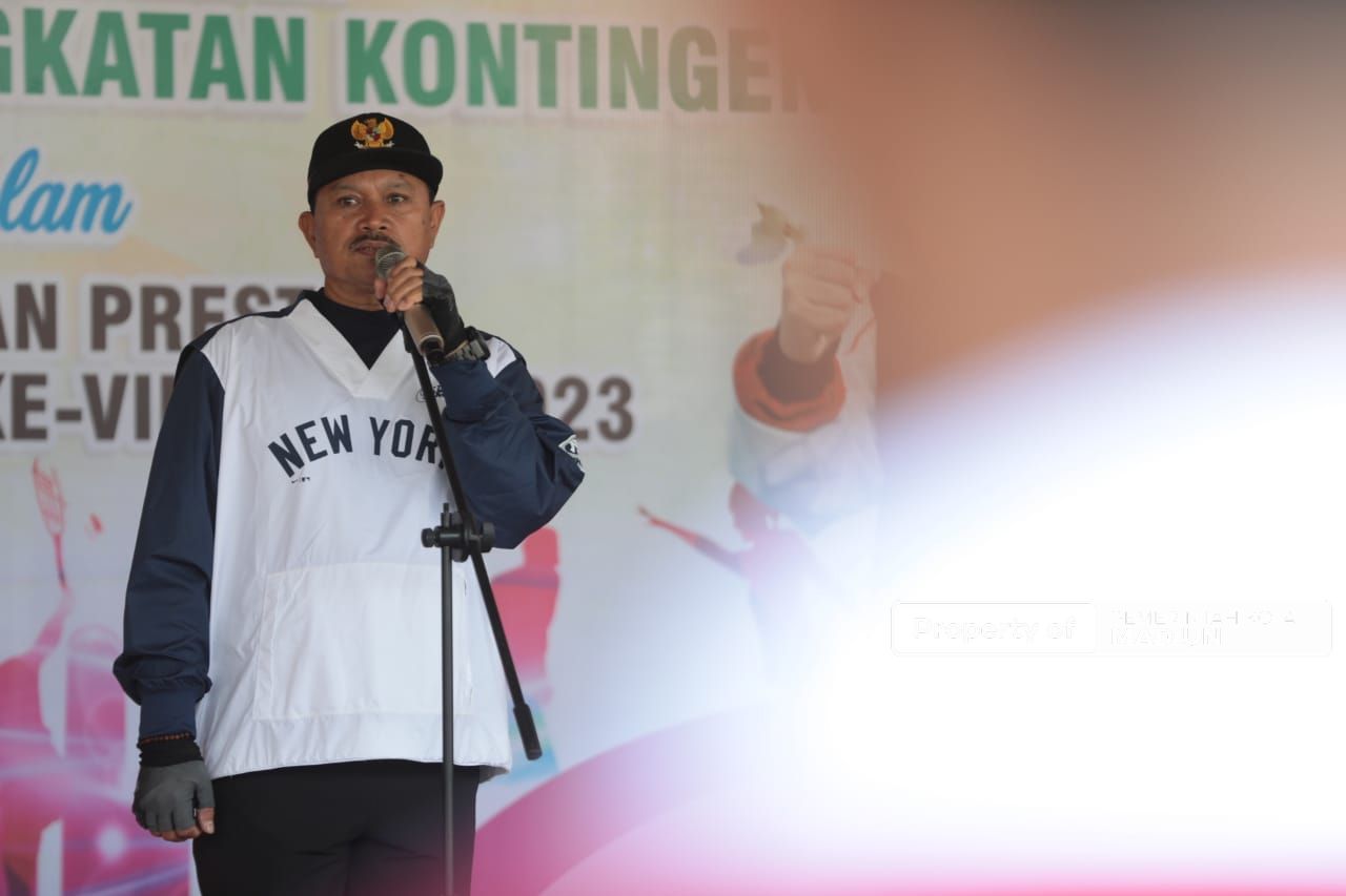 Foto utama berita: Lepas Kontingen Madiun Menuju Porprov VIII Jatim, Wali Kota Targetkan Masuk 10 Besar