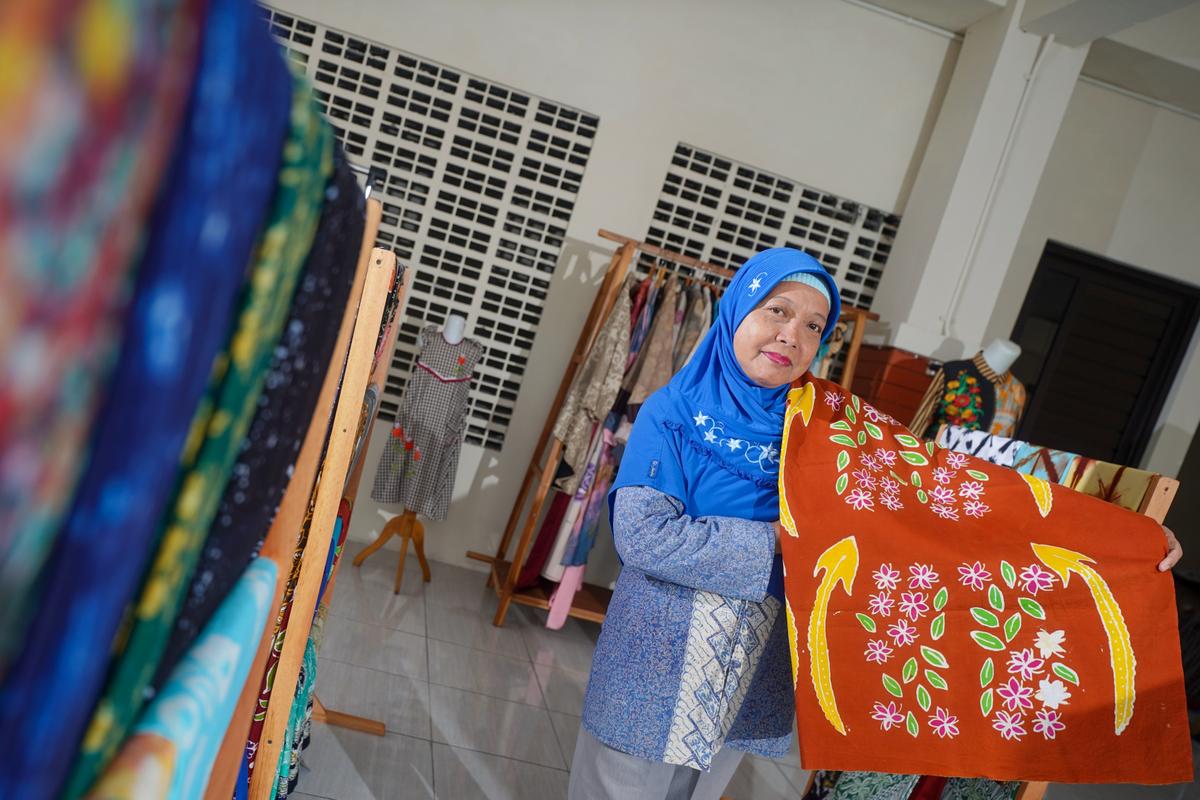 Foto 2 dari 5: Mengenal Keris Asoka, Batik Khas dari Madiun Lor