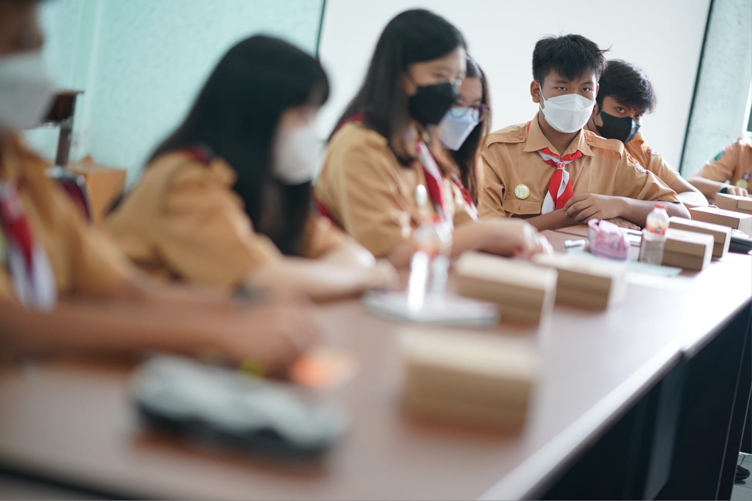 Foto 8 dari 10: Wujudkan Sekolah Ramah Anak, Petugas Jemput Bola Lakukan Monitoring ke Sekolah